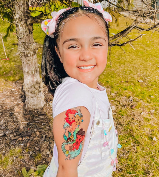 Mermaid & Friends Half Sleeve tattoo
