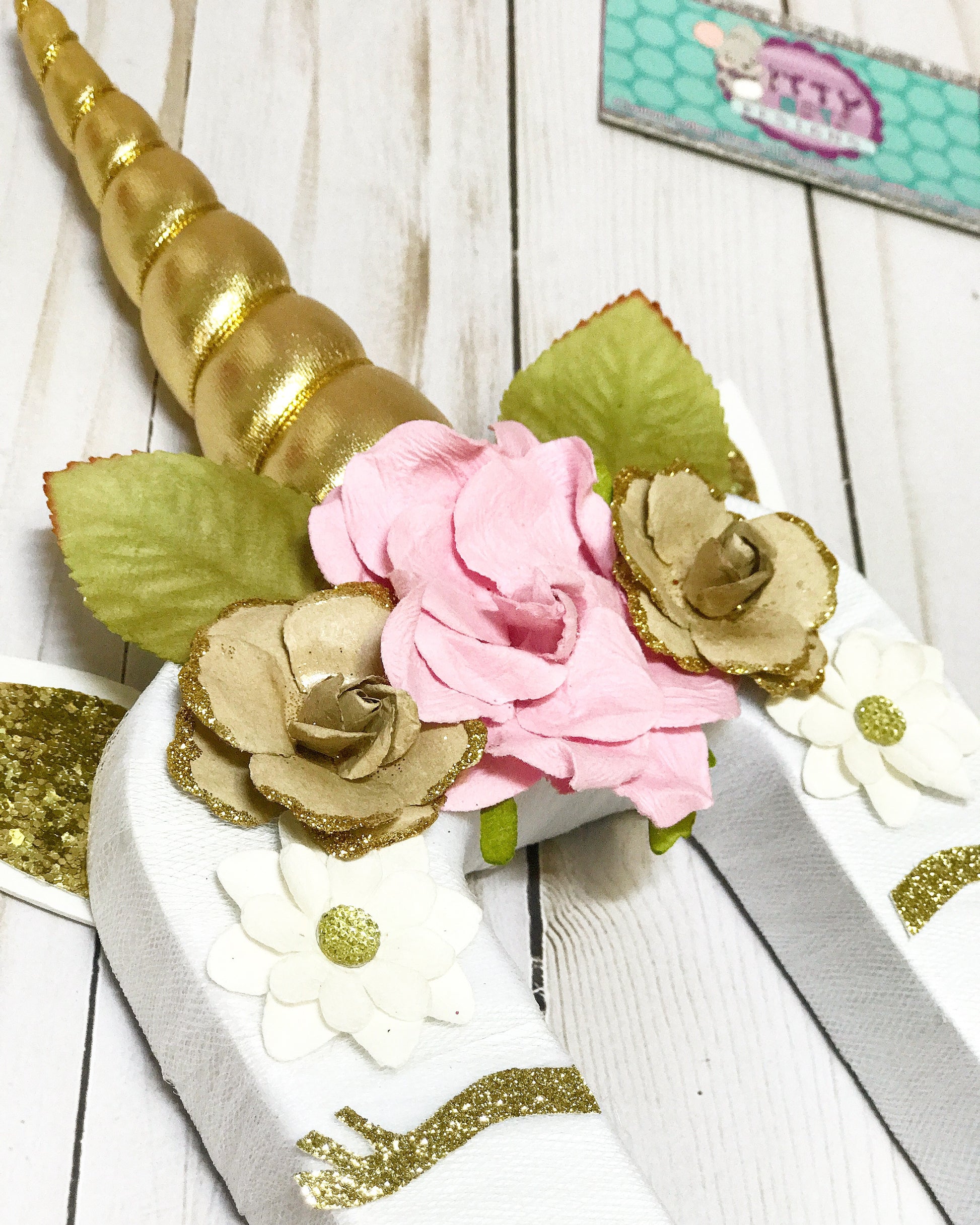 Floral Add On for Birthday Letter or Number Decorations - Itty Bits Designs