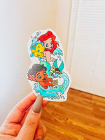 Mermaid & Friends Half Sleeve tattoo