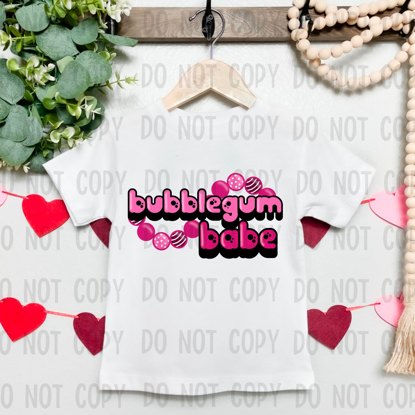 Bubblegum Babe Digital PNG file