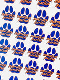 Team Nation Paw Print Tattoos - Sheet of 35 Tattoos