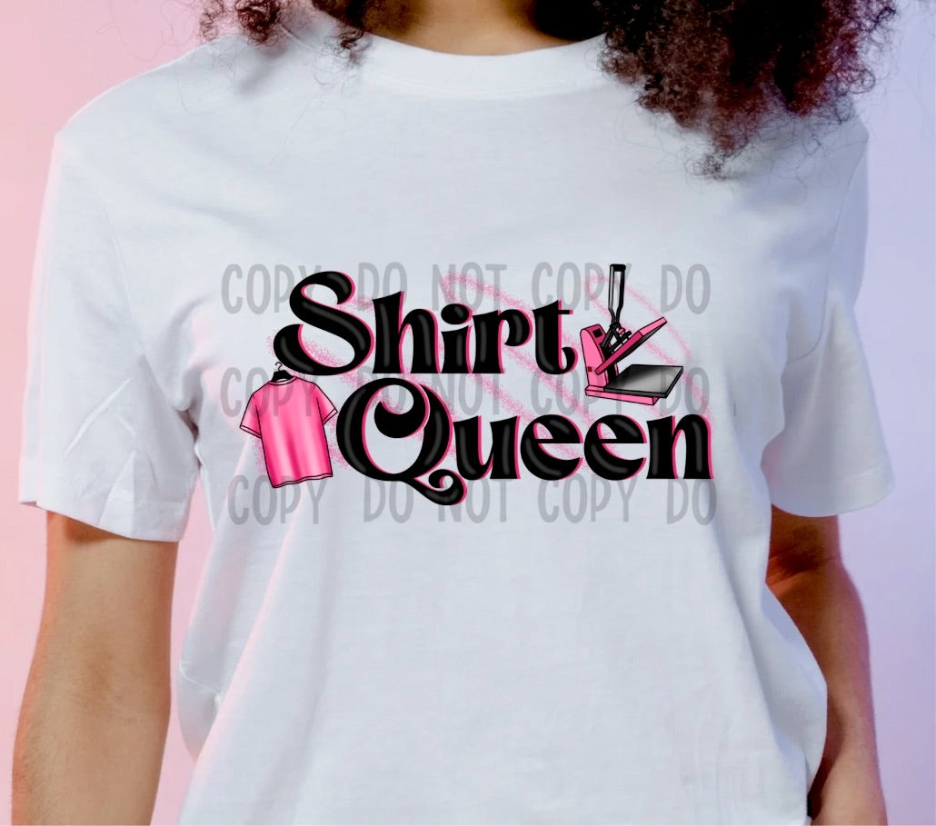 Shirt Queen Digital PNG file