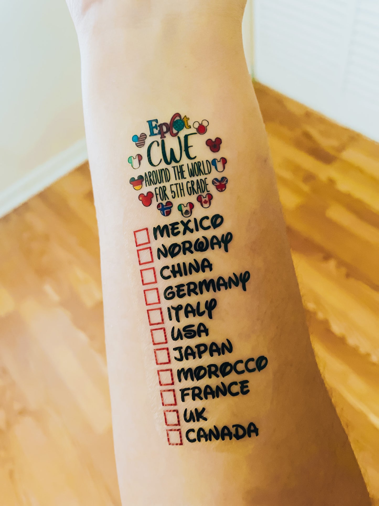 CWE World Tattoos