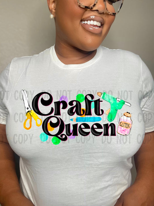 Craft Queen Digital PNG file