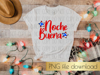 Noche Buena PR Digital file - Red